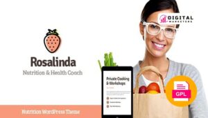 Rosalinda | Health Coach & Vegetarian Lifestyle Blog WordPress Theme v1.0.4 [GPL]