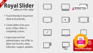 RoyalSliderTouch Content Slider for WordPress v3.4.1 [GPL]