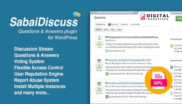 Sabai Discuss Plugin for WordPress v1.4.13 [GPL]
