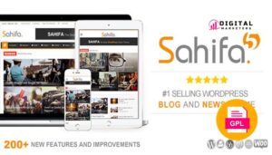 Sahifa Responsive WordPress News / Magazine / Blog Theme v5.8.2 [GPL]