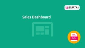 Sales Dashboard Jetpack CRX Addon v2.8.0 [GPL]