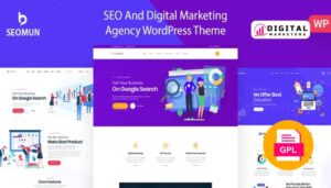 Seomun | Digital Marketing Agency WordPress Theme v1.0.6 [GPL]