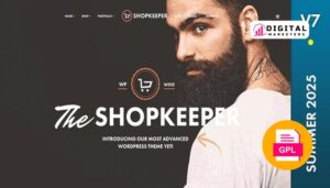 Shopkeeper Multi-Purpose WooCommerce Theme v7.6 [GPL]