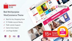 ShoppyStore Multipurpose Responsive WooCommerce WordPress Theme v3.7.20 [GPL]