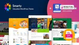 Smarty School Kindergarten WordPress theme v3.5.6 [GPL]