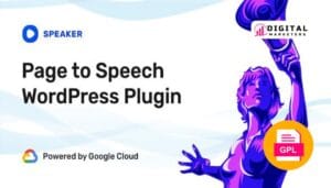 Speaker  Page to Speech Plugin for WordPress v4.1.6 [GPL]