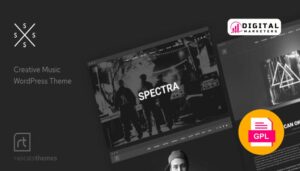 Spectra Music Theme for WordPress v2.6.1 [GPL]