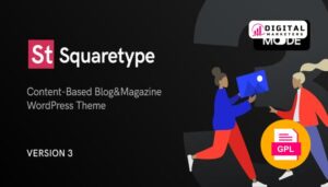 Squaretype Modern Blog WordPress Theme v3.1.1 [GPL]