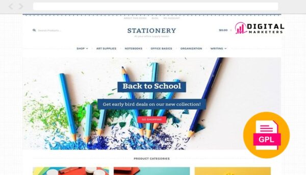 Stationery Storefront WooCommerce Theme v1.0.13 [GPL]