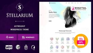 Stellarium Horoscope and Astrology WordPress Theme v1.2.6 [GPL]