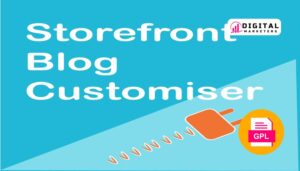 Storefront Blog Customiser