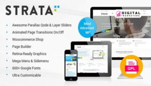 Strata Professional Multi-Purpose Theme v3.2 [GPL]