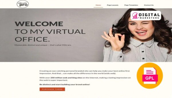 StudioPress Hello Pro Genesis WordPress Theme v3.0.1 [GPL]