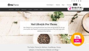 StudioPress Mai Lifestyle Pro Genesis WordPress Theme v1.3.0 [GPL]