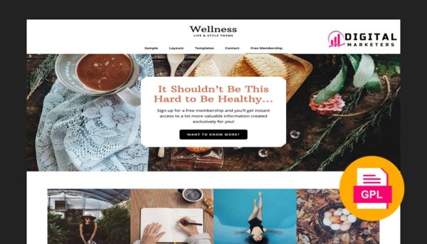 StudioPress Wellness Pro Genesis WordPress Theme v1.1.4 [GPL]