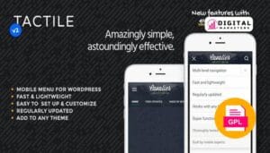 Tactile WordPress Mobile Menu v2.1 [GPL]