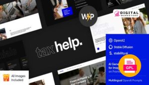 Tax Help Finance & Accounting Adviser Theme v2.16.0 [GPL]