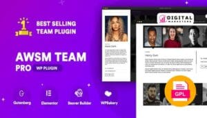 Team Showcase | WordPress Plugin v1.3.1 [GPL]