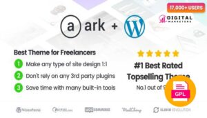 The Ark | WordPress Theme made for Freelancers v1.60.0 [GPL]