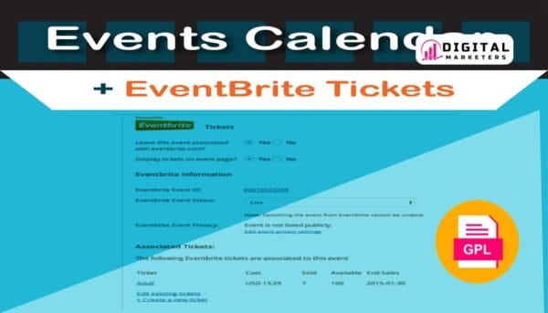 The Events Calendar Eventbrite Tickets v4.6.15 [GPL]