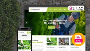 The Landscaper Lawn & Landscaping WP Theme v3.0.1 [GPL]