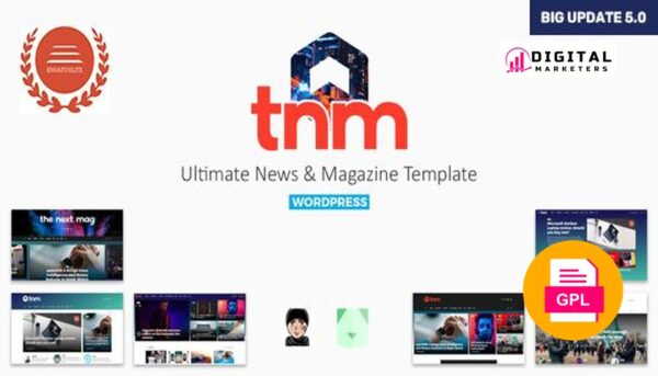 The Next Mag Ultimate Magazine WordPress Theme v5.9.5 [GPL]