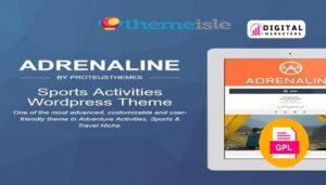 ThemeIsle Adrenaline PT WordPress Theme v1.8.1 [GPL]