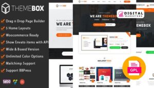 Themebox Digital Products Ecommerce WordPress Theme v1.3.9 [GPL]