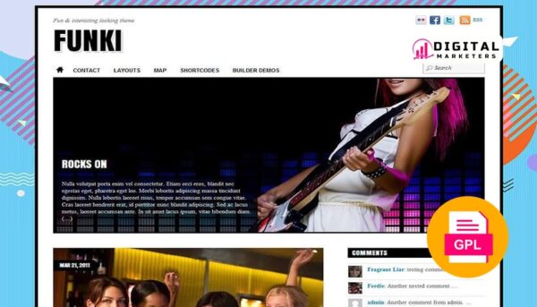 Themify Funki WordPress Theme v5.6.0 [GPL]