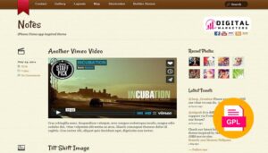 Themify Notes WordPress Theme v5.6.0 [GPL]