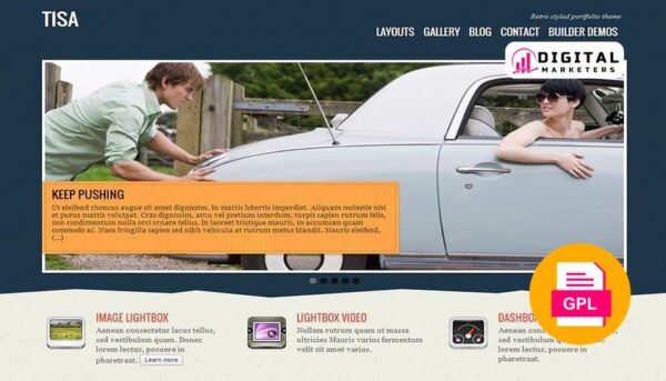 Themify Tisa WordPress Theme v5.5.9 [GPL]
