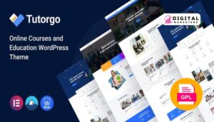 Tutorgo Education WordPress Theme v1.0.2 [GPL]