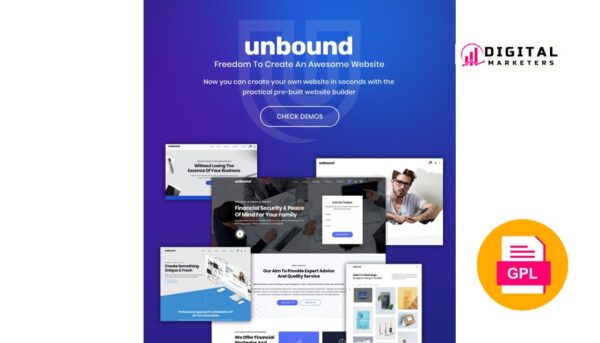 Unbound Business Agency Multipurpose Theme v2.1.4 [GPL]