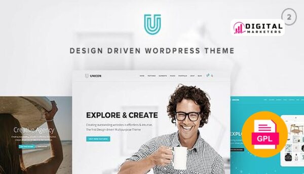 Unicon | Design-Driven Multipurpose Theme v2.9.1 [GPL]