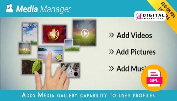 UserPro  Media Manager Add-on v3.8 [GPL]