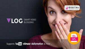 Vlog Video Blog / Magazine WordPress Theme v2.5.2 [GPL]