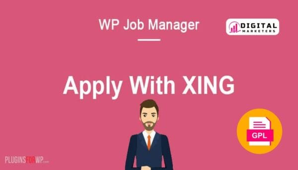 WP Job Manager Apply With Xing Addon v1.1.0 [GPL]