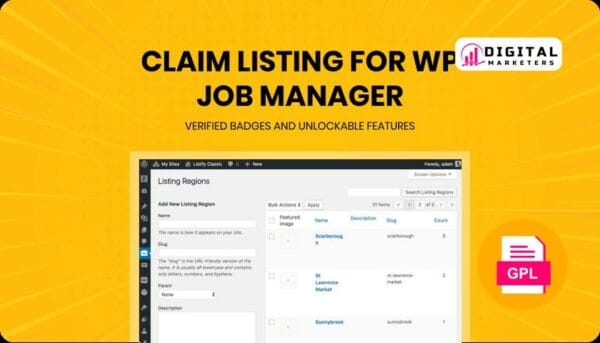 WP Job Manager Claim Listing Addon v3.12.0 [GPL]