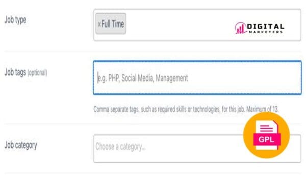 WP Job Manager Job Tags Addon v1.4.6 [GPL]