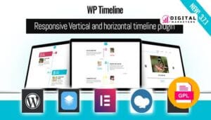 WP Timeline  Responsive Vertical and Horizontal timeline plugin v3.7.1 [GPL]