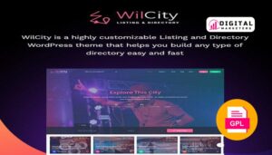 Wilcity Directory Listing WordPress Theme v1.4.47 [GPL]