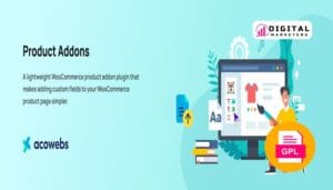 WooCommerce Custom Product Addons, Custom Product Options v3.1.8 [GPL]