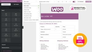 WooCommerce Email Customizer with Drag and Drop Email Builder v1.5.16 [GPL]