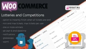 WooCommerce Lottery  WordPress Competitions and Lotteries, Lottery for WooCommerce v2.2.7 [GPL]