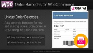 WooCommerce Order Barcodes
