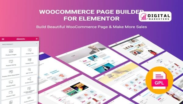 WooCommerce Page Builder For Elementor v1.1.6.7 [GPL]