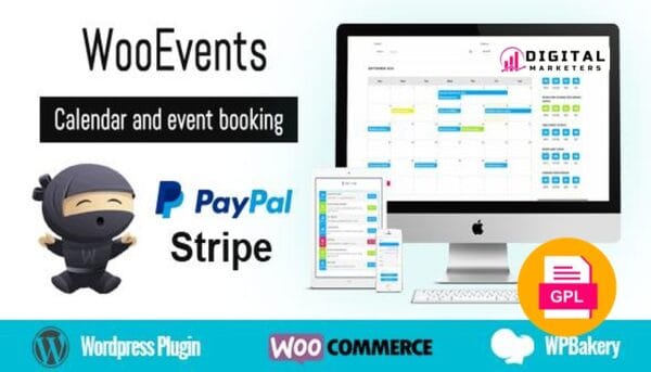 WooEvents  Calendar and Event Booking v4.1.5 [GPL]