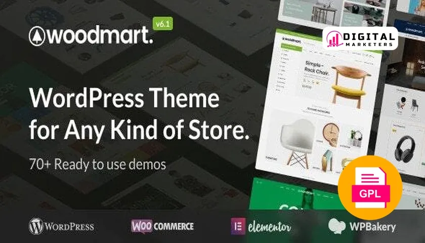 WoodMart Responsive WooCommerce WordPress Theme v8.2.7 [GPL]