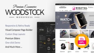 Woodstock Electronics Responsive WooCommerce Theme v2.8.1 [GPL]