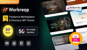 Workreap Freelance Marketplace WordPress Theme v3.1.6 [GPL]